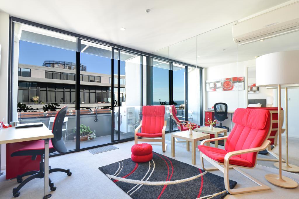 Staycentral - Spacious Seaviews Port Melbourne Rom bilde